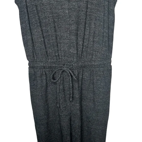 Free People Beach Gray BiCoastal Set Sleeveless Knit Jumpsuit Cardigan Set XS - Picture 9 of 16